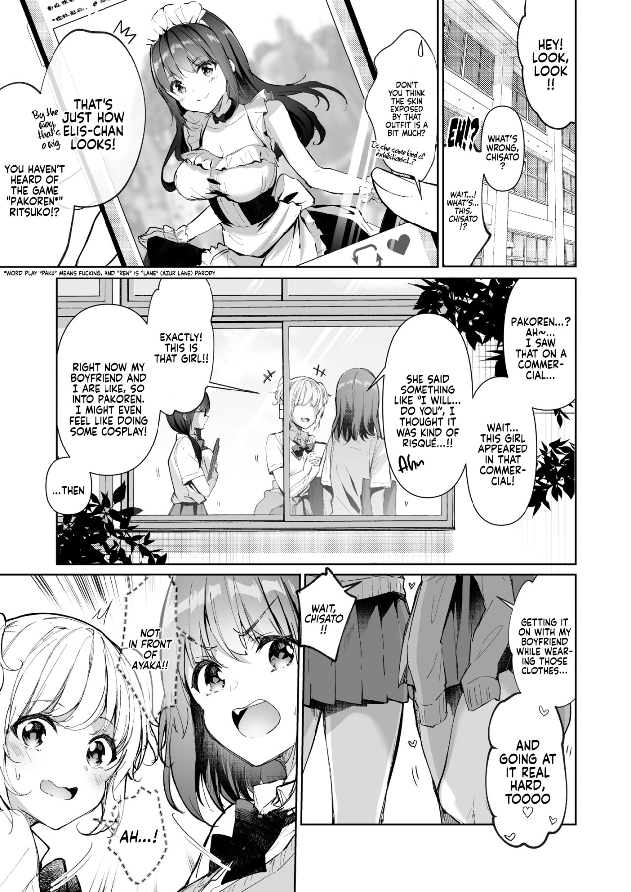 Hentai Manga Comic-The Hidden Self of the Honor Student is a Super Slut Cosplayer - The “Cover” Honor Student Ayaka-Read-5